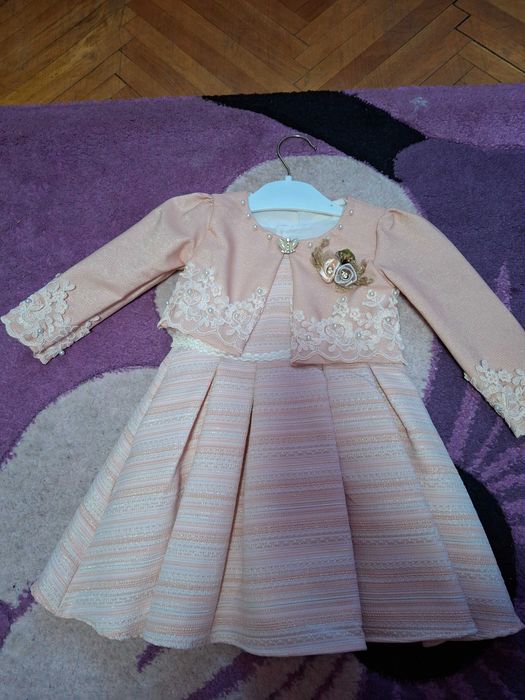 Rochita/costum elegant pt fetita 1-2 ani