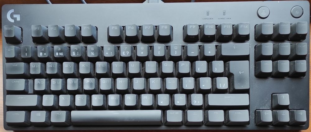 Клавиатура Logitech G Pro tenkeyless gaming keyboard