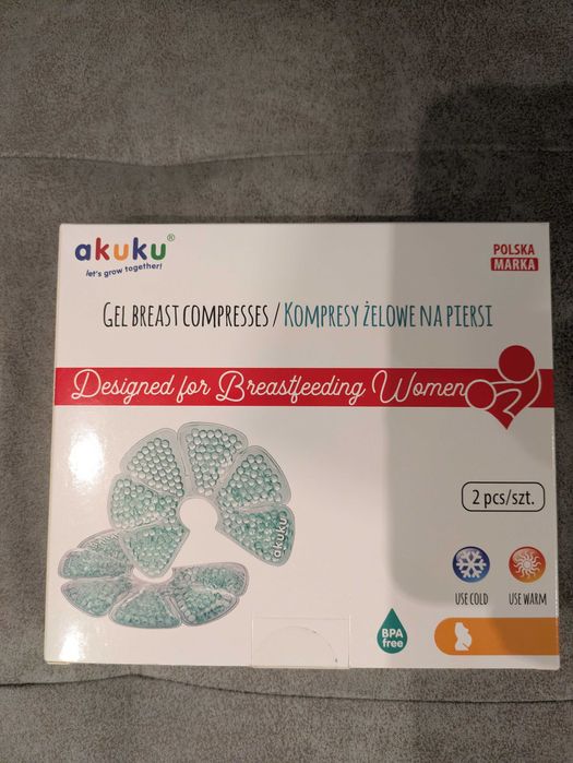 гел компреси за гърди Akuku – 2 броя
