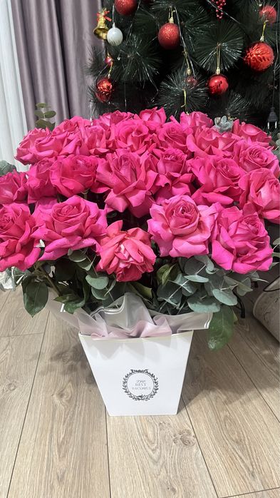 букет роз 51штук