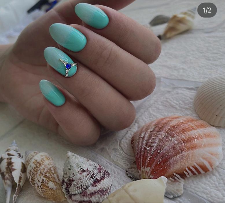 Маникюр с гель покрытием 5000 скидка ! Месяц