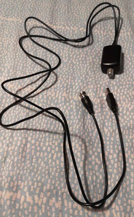 Adaptor cablu coaxial mama + coaxial tata + USB 2.0
