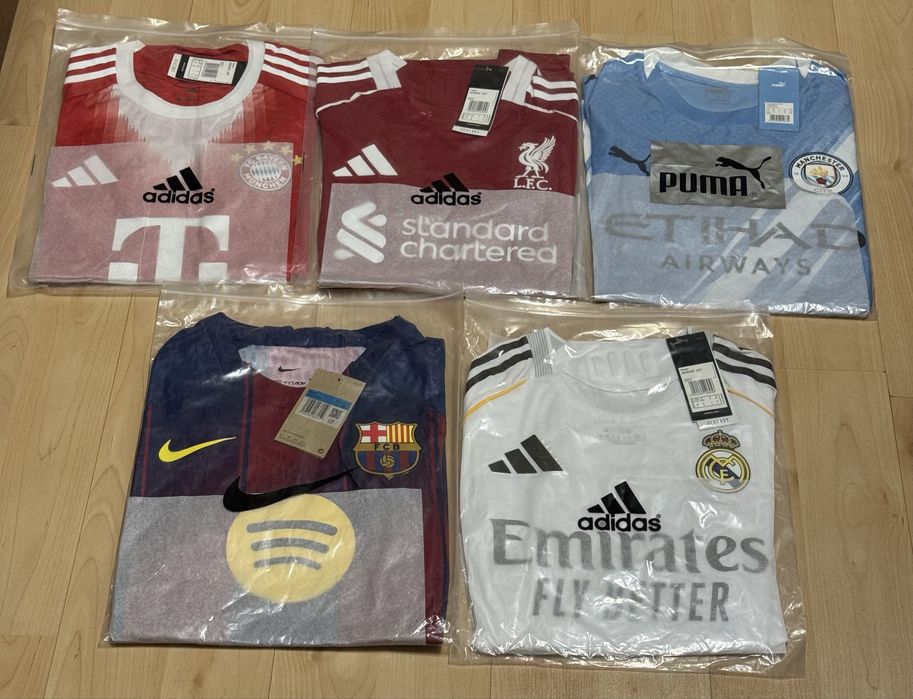 РАЗПРОДАЖБА!!! Футболни тениски 25/26 Player version