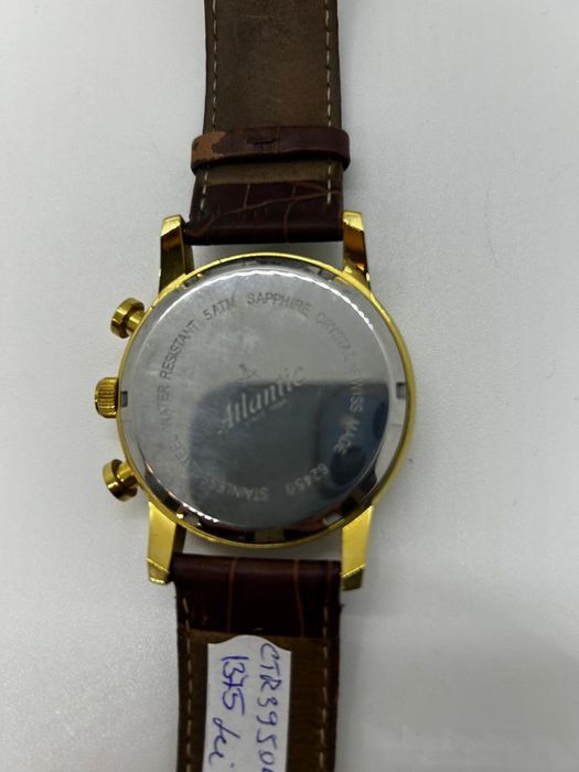 Ceas barbatesc Atlantic 62450.45.31 Quartz Auriu -D-