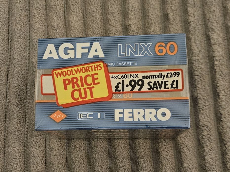 4 Casete Audio AGFA LNX60 sigilate