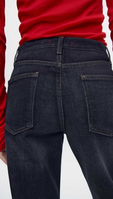 ZARA новые джинсы 38 M Relaxed Fit - Straight Leg