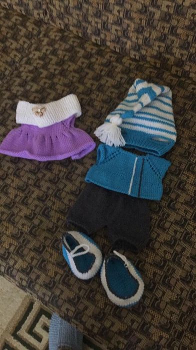 Вязаные игрушки, ручная работа