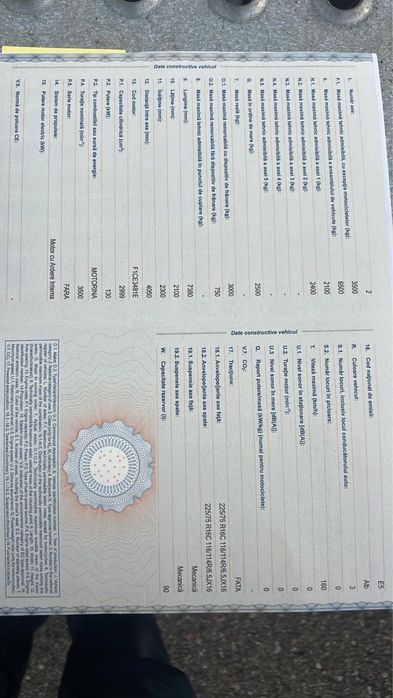 Fiat Ducato /  Boxer ,Auto Platforma ,3.0 180CP Euro 5 ,Carte RO facut