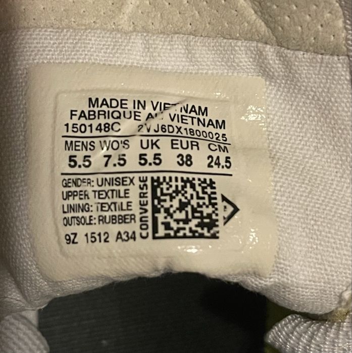 Converse Кецове - 3 броя (размери: 36.5, 36, 38)