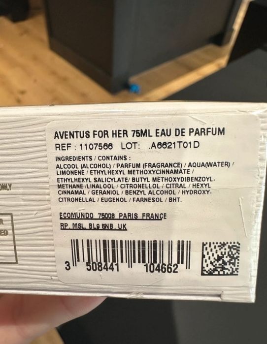 Мостри на мъжкия Криид Авентус Creed Aventus for him 10ml