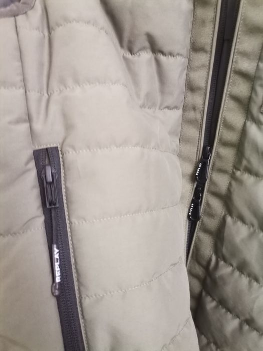 Оригинална грейка Replay S нова мъжка зелена гъзарска