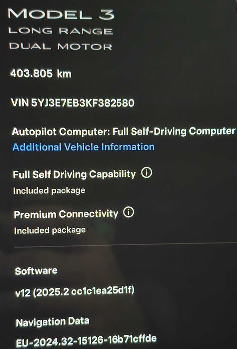 Tesla 2019 - model 3 long range 77 kw -  4x4 - dual motor 450 cp