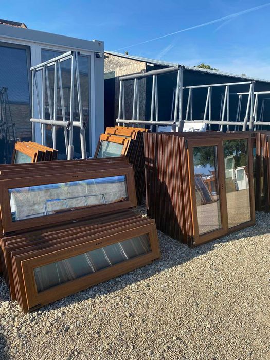 Geamuri termopan culoare stejar noi