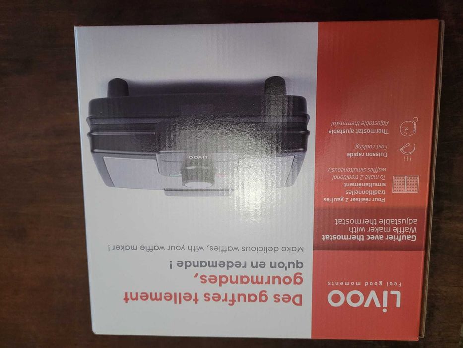 Aparat pentru waffle belgiene Livoo