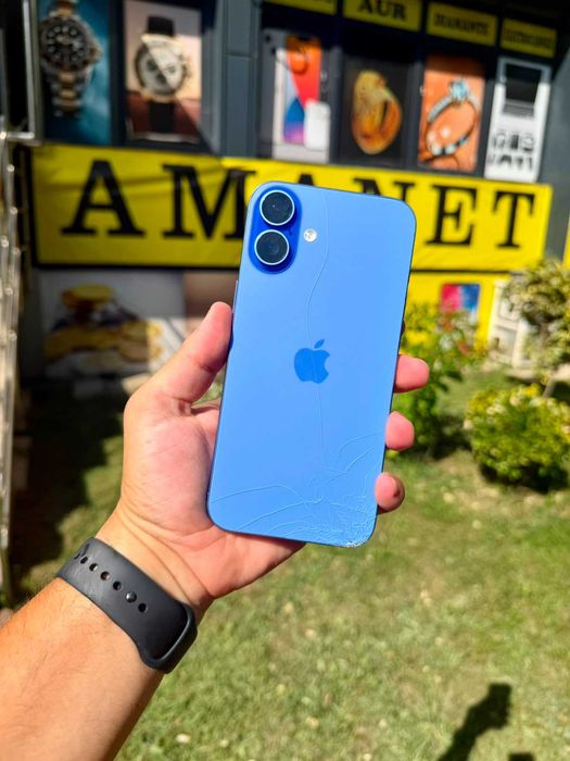 iPhone 16 Plus / 128GB / Ultramarine / 100% Baterie - codat USA