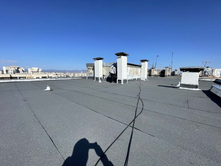 Ремонт на плоски покриви | Хидроизолация | Поправка на течове