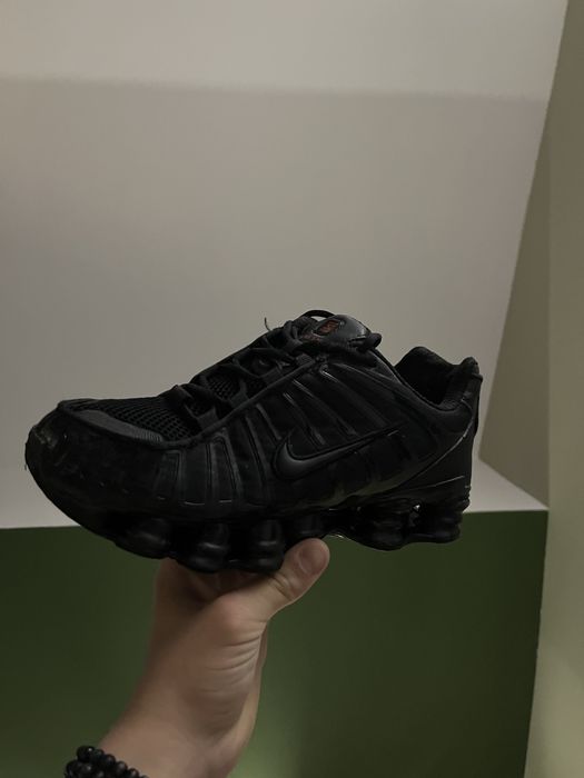 Nike shox negrii sclipitori