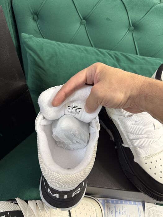 Adidasi AMIRI MA-1 piele naturala 100% Full Box colectie noua Premium