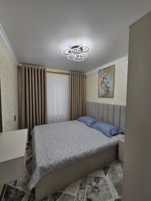 Чиланзар 22-кв, 2/3/4 переделан в 3х ком, Евроремонт, КИРПИЧЬ балк 2х6