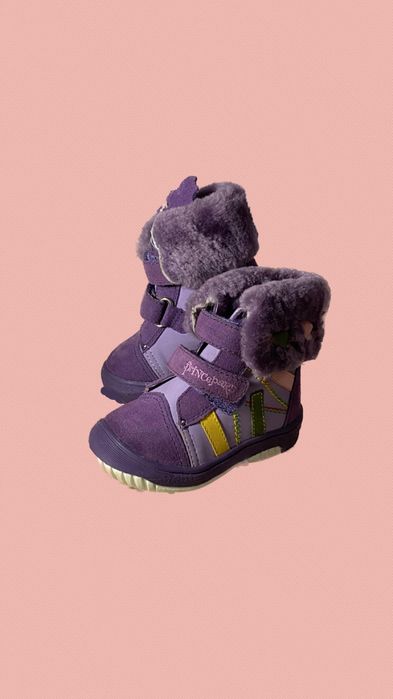 Зимние ботинки детские