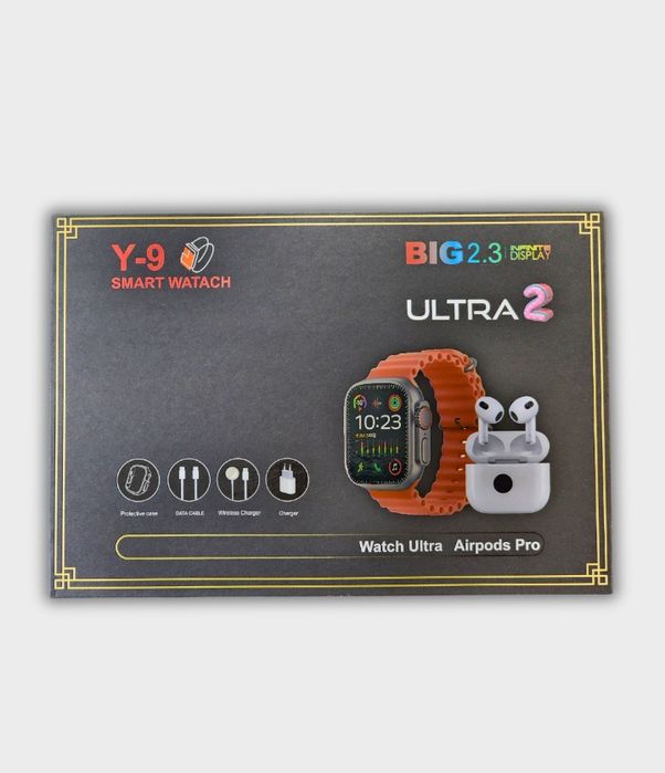 Умные часы и беспроводные наушники Smart Watch Ultra 2 , AirPods Pro 2