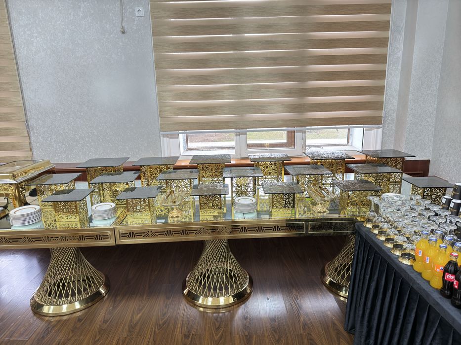 Kofe brek furshet  obed     catering  stol  furshetniy  prakat beramiz