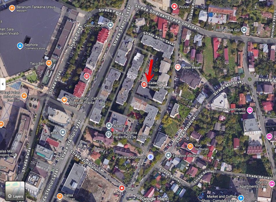 Garaj Iași Centru Prof. A. Sesan