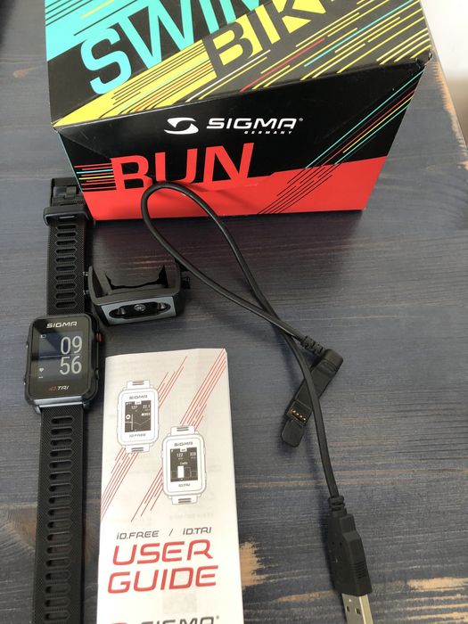 Ceas sport triathlon Sigma iD.TRI / Triathon watch Sigma