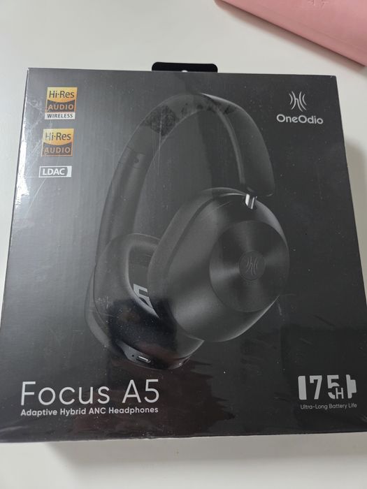 OneOdio A5 ANC безжични слушалки, черен