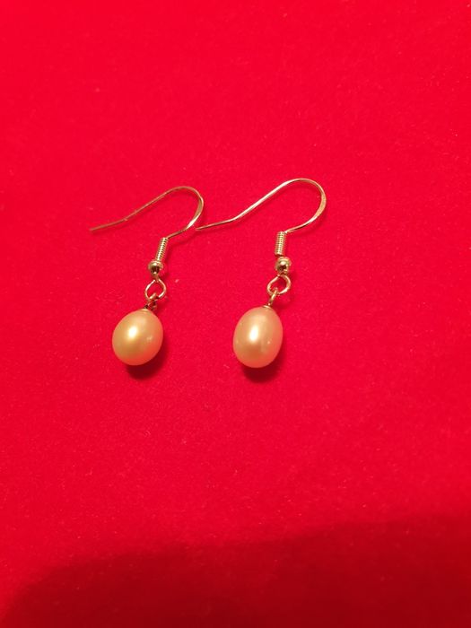 Серьги и браслеты с жемчугом