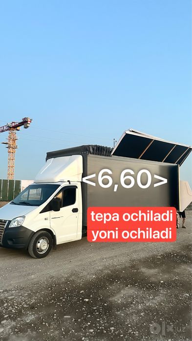 Gazel yuk tashish xizmati dastafka грузоперевозка юк ташиш газел 6metr