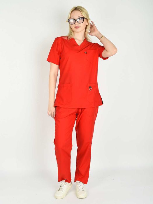 Женская медицинская форма, хирургическая форма с брюками
