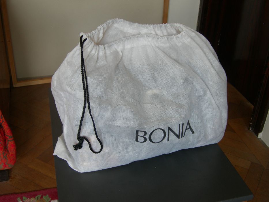 Geanta piele naturala, marca de lux Bonia (bonia.com)