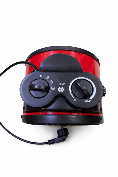 Aeroterma electrica profesionala 3kw, reglaj temperatura termostat