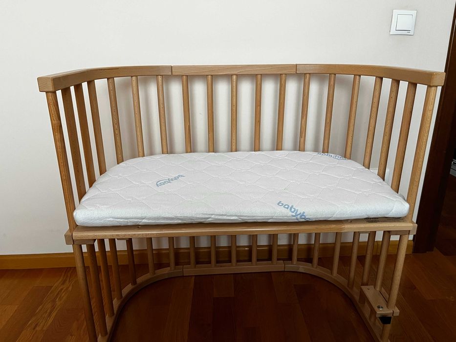 Patut co-sleeper lemn Baby Bay