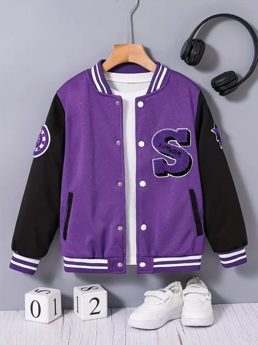 Куртка (кофта) бомбер для девочки