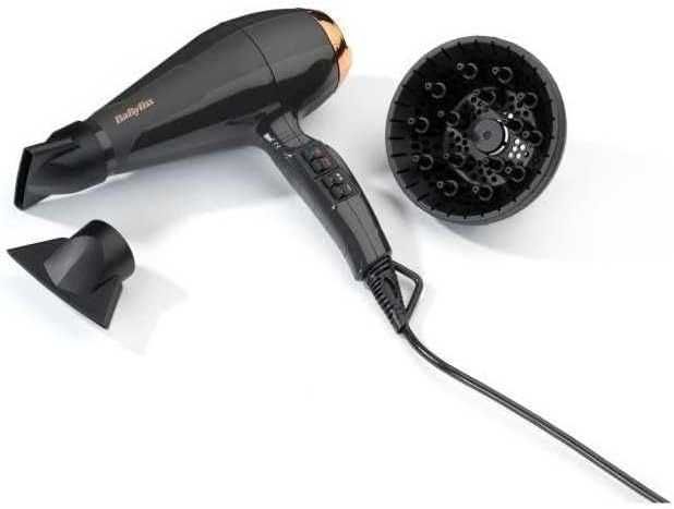 Сешоар за коса BaByliss Air Pro 6719DE с дифузер и AC мотор,  2200 W