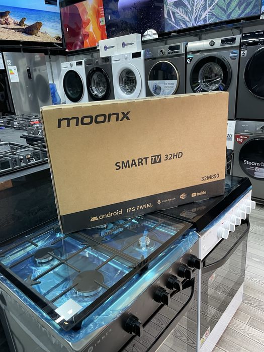 Televizor MoonX 32/850 – Android, IPS panel, 2 ta pult, 1 yil kafolat!