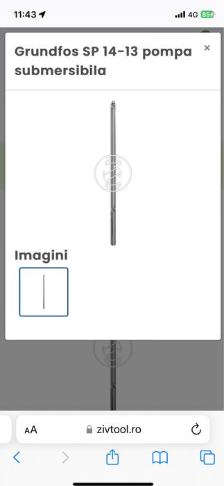 Pompa submersibila Grundfos SP 14-13