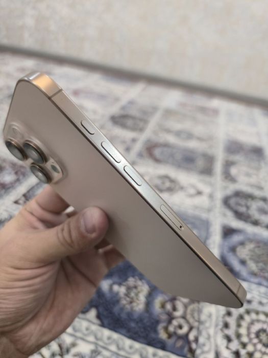 iPhone 16 pro max desert titanium