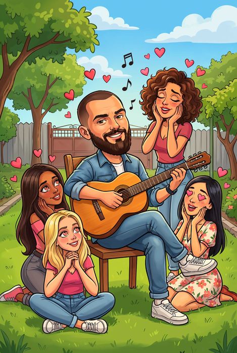 Caricaturi personalizate/Cadouri memorabile