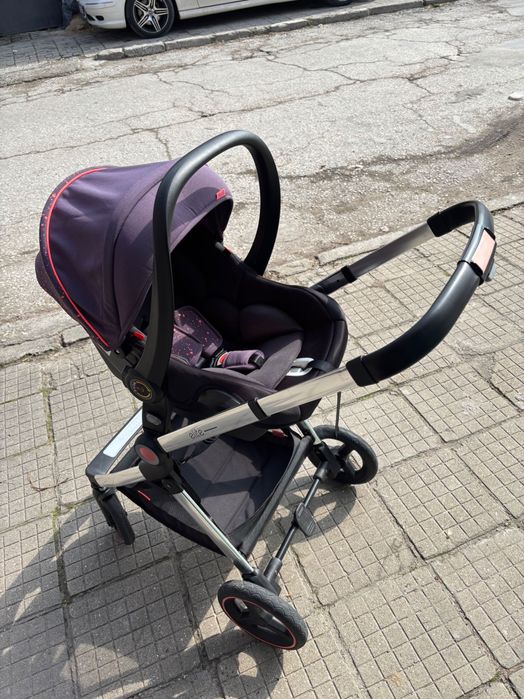 Детска количка Chipolino - Елит, 3 в 1, люляк