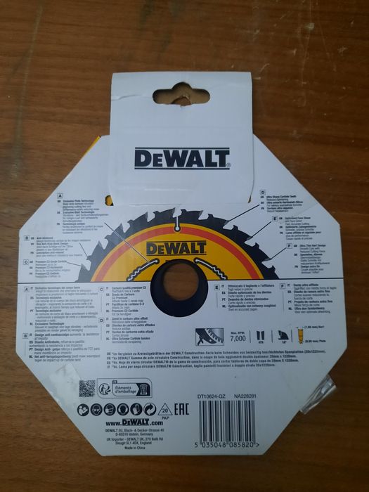 Pînze de circular DEWALT originale