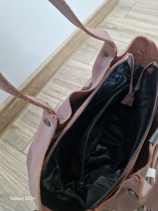 Сумка кожаная женская