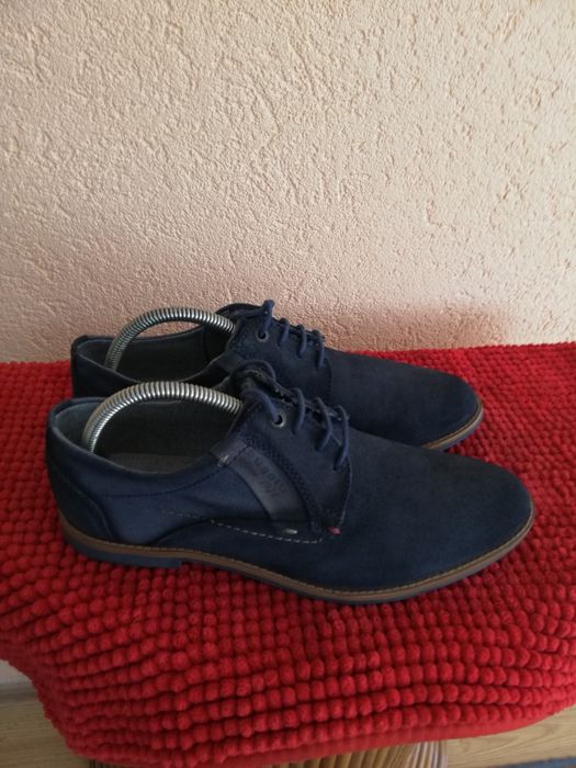 Pantofi piele întoarsă Bugatti nr 43