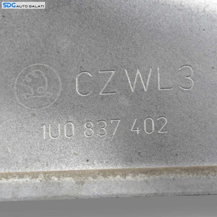 Macara Manuala pentru Geam Usa Portiera Dreapta Fata Skoda Octavia 1 1997 - 2010 Cod 1U0837402 [LR2670]