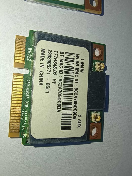 wifi карти half size mini-pci 2.4 и 5 Ghz