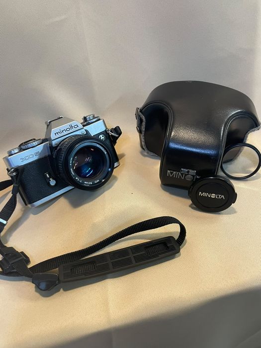 Minolta XD5, пленочная зеркальная фотокамера