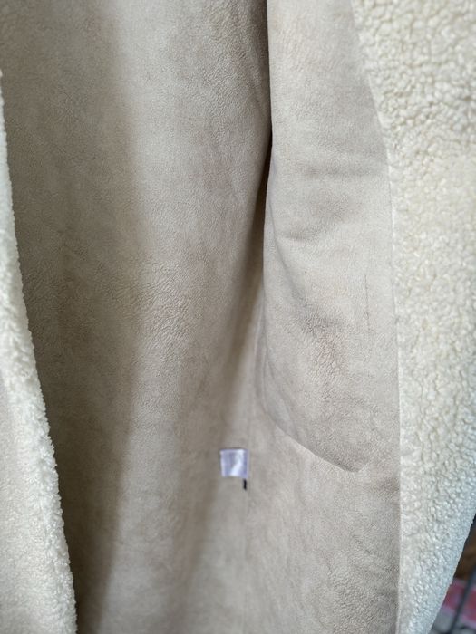 Шубка тедди прямая