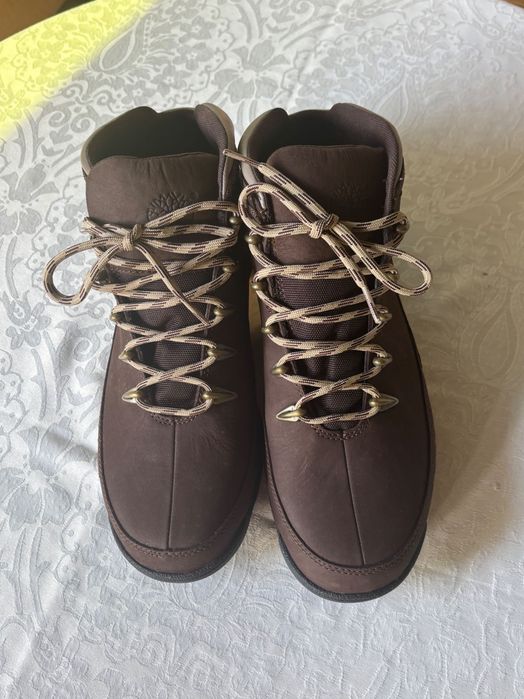 Оригинални боти Timberland Euro Rock Mid Hiker (Естествена кожа) – Размер 44.5